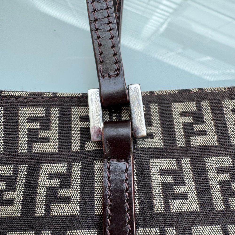 Vintage Fendi Printed Handbag - Picture 6 of 11